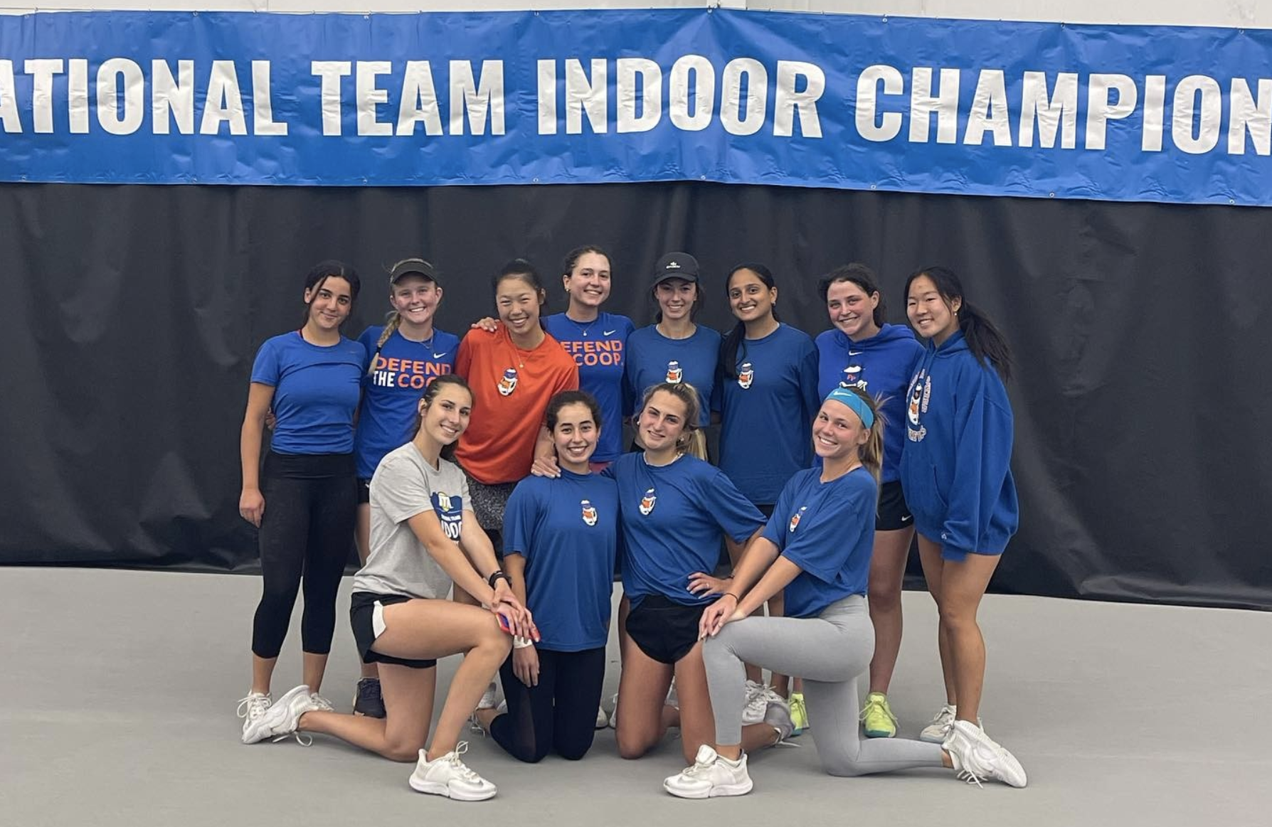 The PPWT Team at the 2022 ITA DIII National Indoor Championship in Hen-tucky